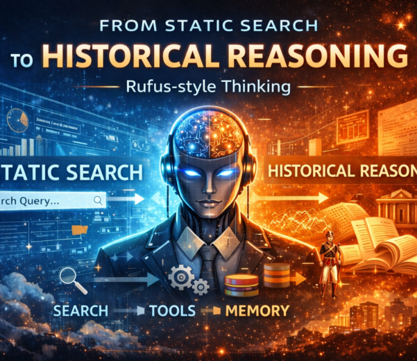 From Static Search to Historical Reasoning (Rufus-style Thinking)